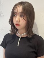 イルウィ(irwi)&nbsp;【miku/ブリーチ】ミルクティーベージュ/韓国ボブ/レイヤーボブ