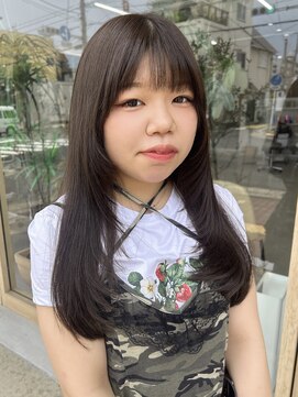 ミリ 奈良店(mm) レイヤーカット/ベージュ/髪質改善/グレージュ/奈良