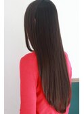 周りのひとが振り返る【艶髪ロング】