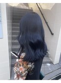 ダブルカラー/黒髪/ボブルフ/ネビージュ/原宿/前髪/韓国