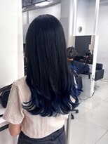 アライブ ハラジュク(ALIVE harajuku) 【ALIVE 夕貴】ブルーグラデーションカラー