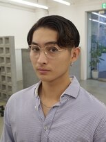 ヒュー 広島(HEW)&nbsp;松田翔太風/短髪黒髪/ツーブロック/刈り上げ/センターパート