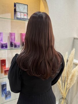 カラークチュール(Color Couture) 暗めカラー/オリーブ/ココアベージュ/小顔ヘア/ハッシュカット