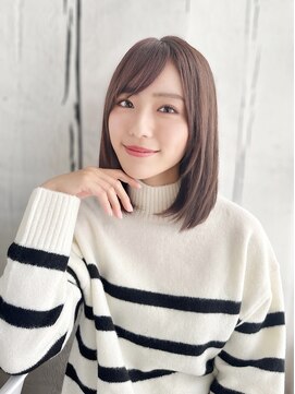 ラピス 新宿店(Lapis) 【月1メンテ】白髪染めリタッチでも透明感カラー」