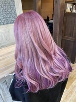 モアムー(Moremuu)&nbsp;【Makoto】ピンクベージュ インナーカラー