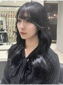 【Euphoria SHOKI】ダークグレージュ×くびれ韓国カット