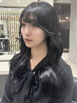 ユーフォリア 新宿店(Euphoria)&nbsp;【Euphoria SHOKI】ダークグレージュ×くびれ韓国カット