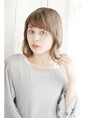 《30代～大人透明感》白髪ぼかしハイライト＋艶カラー[新宿]