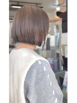 ヘアーメロウ hairmellow&nbsp;ベージュカラーボブ