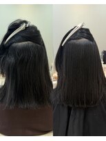 シンシア 銀座(sinsia)&nbsp;根元の強いクセにもsins酸性ストレート[30代40代50代60代]