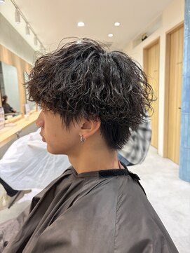 ウルバイオハナ(Ulu by ohana) 波巻きパーマ/30代/40代/メンズカット