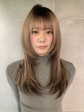 ザ ドット(THE DOT) ハッシュカット×インナーカラー