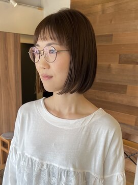 ヘア プロデュース キュオン(hair produce CUEON.) シンプルボブ