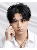 センターパート/メンズカット/軽めセンターパートガイルヘア