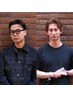 【伊藤・佐藤】【ラウル マレット系パーマ専用】カット+ケアパーマ men's