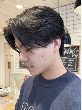 ハイプ メン 藤沢(HYPE MAN) フェザーパーマニュアンスパーマ毛流れパーマメンズパーマ