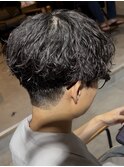 強めシャドウパーマ