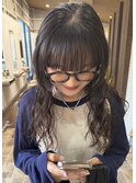 ロングパーマ