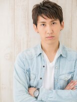 モッズヘア メン 上尾東口店(mod's hair men) ≪mod's men≫斜めバングで個性的に☆束感ショートj