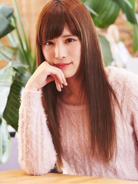 美容室クローバー 新小岩店(clover) ストレートロングは安定感のツヤ感と可愛さを☆【新小岩】