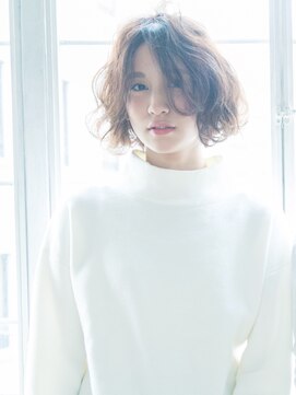 フローレント(florent) パーマヘアにしたくなるゆるふわボブ