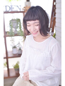 リルエデン(RELEDEN) 【RELEDEN/川越】オンマユ似合わせボブ