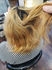 髪質改善×ロングヘア (酸熱トリートメントプレミアム)【艶髪】