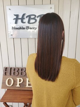 ハックルベリーベリー(Huckle Berry Berry) 艶サラ縮毛矯正