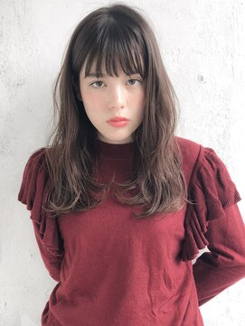 ルティア 池袋(Lutia) ナチュラルスタイリング　シースルーバング