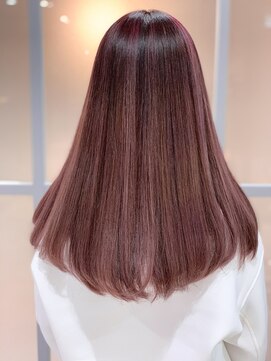 ネウィ 池袋(newi) 3Dカラー★☆ピンクアッシュ☆★ハイアンドロー/ベビーピンク