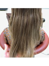 【髪質改善】oggi ottoトリートメント工程前２パサつきの原因