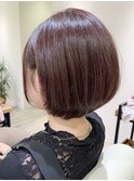 【 I. 】くせ毛の方にもおすすめショートボブ 川口