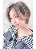 ママになっても可愛い・大人ショートボブ・大人ヘアスタイル