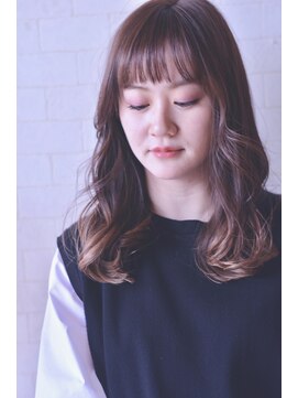 ドットスリー(・・・) 『髪質改善』balayage×milky beige