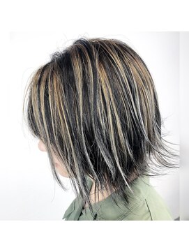 ポンテ 福岡西店(ponte) イエローバレイヤージュ