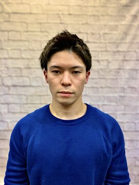 銀座マツナガ 新宿野村ビル店 新宿、ツープロックバーバースタイル