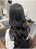 色気のあるロングスタイルゆるウェーブlヘア【横浜】