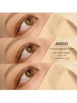 アンド(ANDO) Eye Lash Perm Parisienne style【本町】