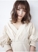 少し短くしてみたい方にオススメのミディアムヘア