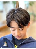 オシャレ中学生カット