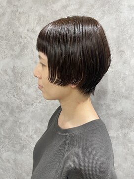 コーパル(copal) 2wayショート・オリーブカラーでオレンジ味をなくす