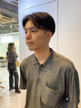 ガレージ バイ グリーン 原宿 表参道(Garage by green) 【MIIMAN】毛流れセンターパート