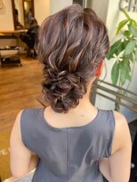 ティダスマイル(tida smile)&nbsp;ヘアアレンジお客様スタイル