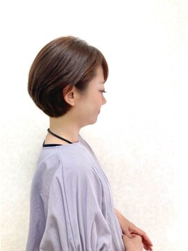 黄ぐまくん美容室 ショート　ボブ