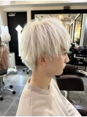 ケアブリーチで染めるホワイトカラー【溝の口】
