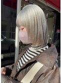 ハイケアブリーチ×ホワイトシルバー
