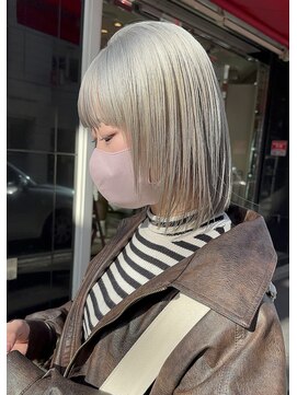 ソソ(soso) ハイケアブリーチ×ホワイトシルバー