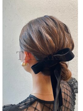 シャルムバイケンジ(Charm.by KENJE) 【ふわシニヨン】結婚式/二次会/同窓会/銀座/有楽町/ヘアセット