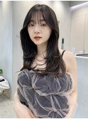 くびれヘア/髪質改善/縮毛矯正/レイヤーカット/韓国/顔周り/銀座