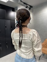 シャルムバイケンジ(Charm.by KENJE)&nbsp;【ヘアアレンジ】韓国で流行！「カチモリヘア」